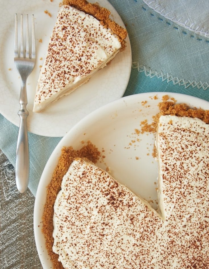 Butterscotch Pudding Cheesecake Pie